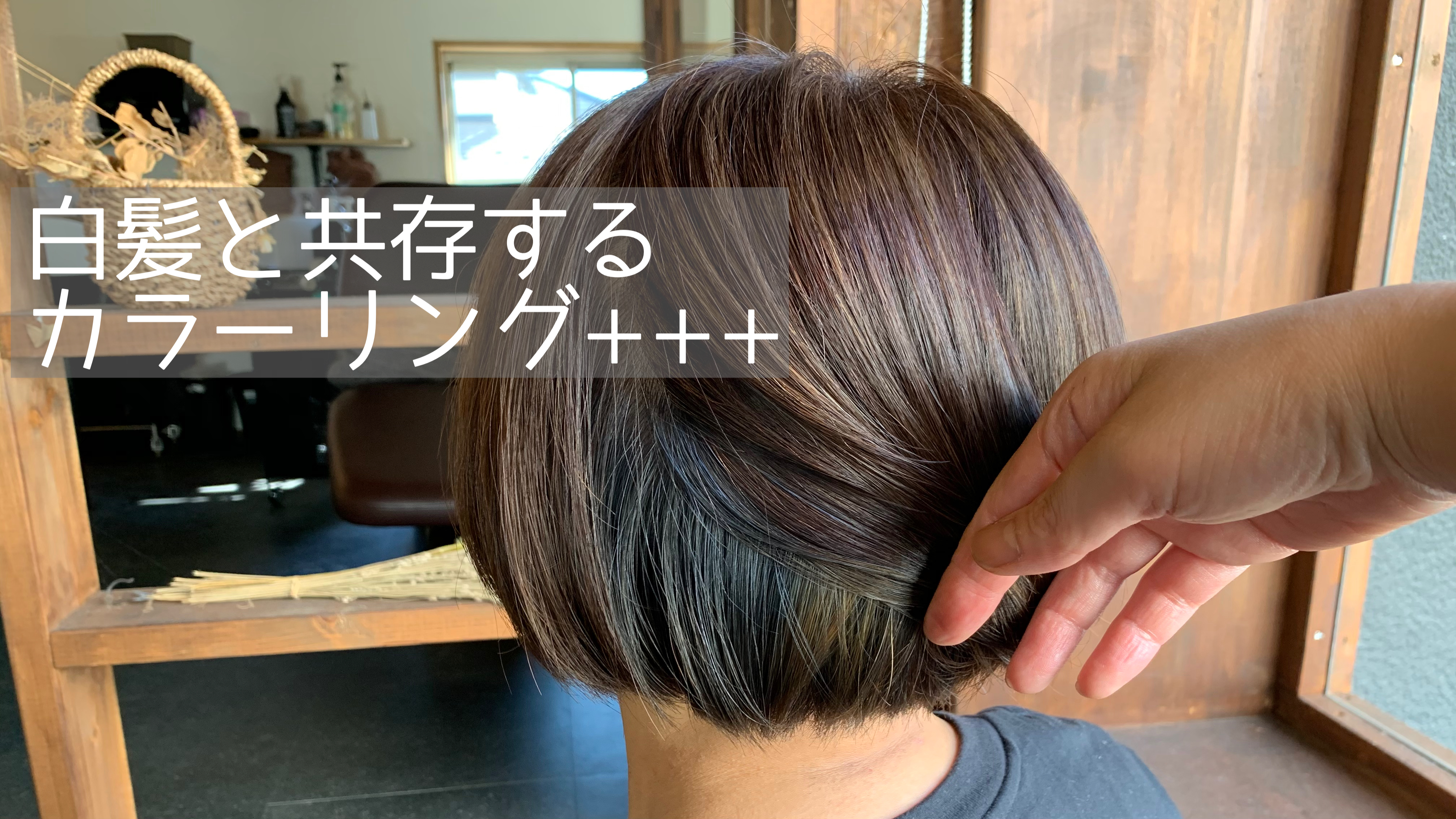 白髪を目立たせないハイライト インナーカラー ブリーチあり 共存するカラーリングのススメ Part2 くせ毛特化hair Designer Ryoco Sato の Blog